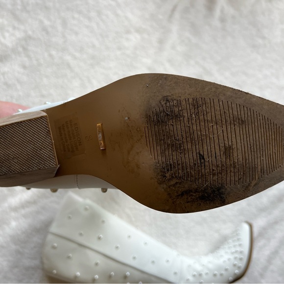 Lulu’s Billini White Pearl Cowboy Bachelorette Boots - Picture 7 of 8